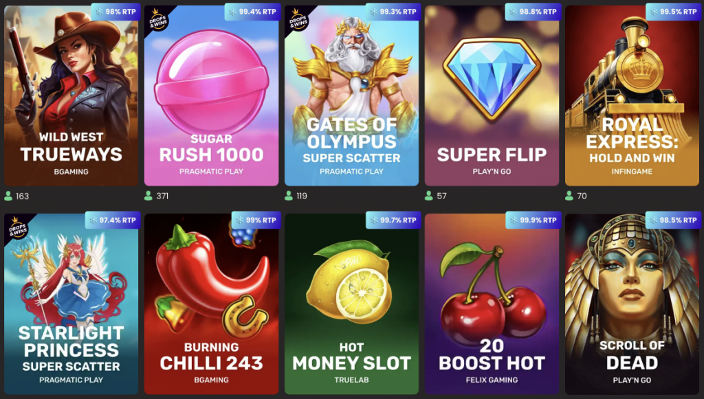 Najlepsze gry w National Casino